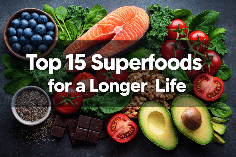 Top 15 Superfoods You Should Eat Daily for a Longer, Healthier Life