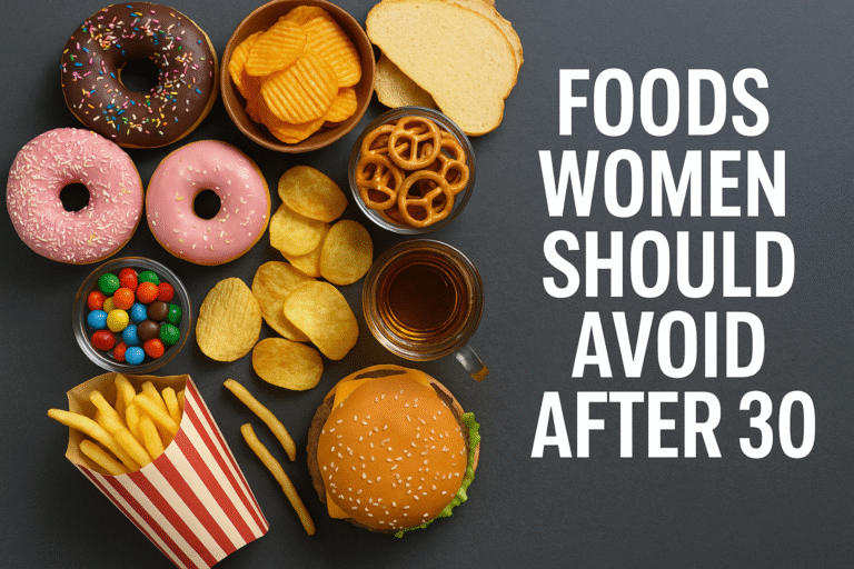 “Foods Women Should Avoid After 30”
