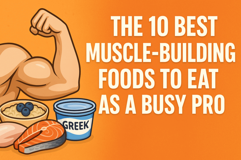 The Best 10 Muscle-Building Foods for Busy Professionals