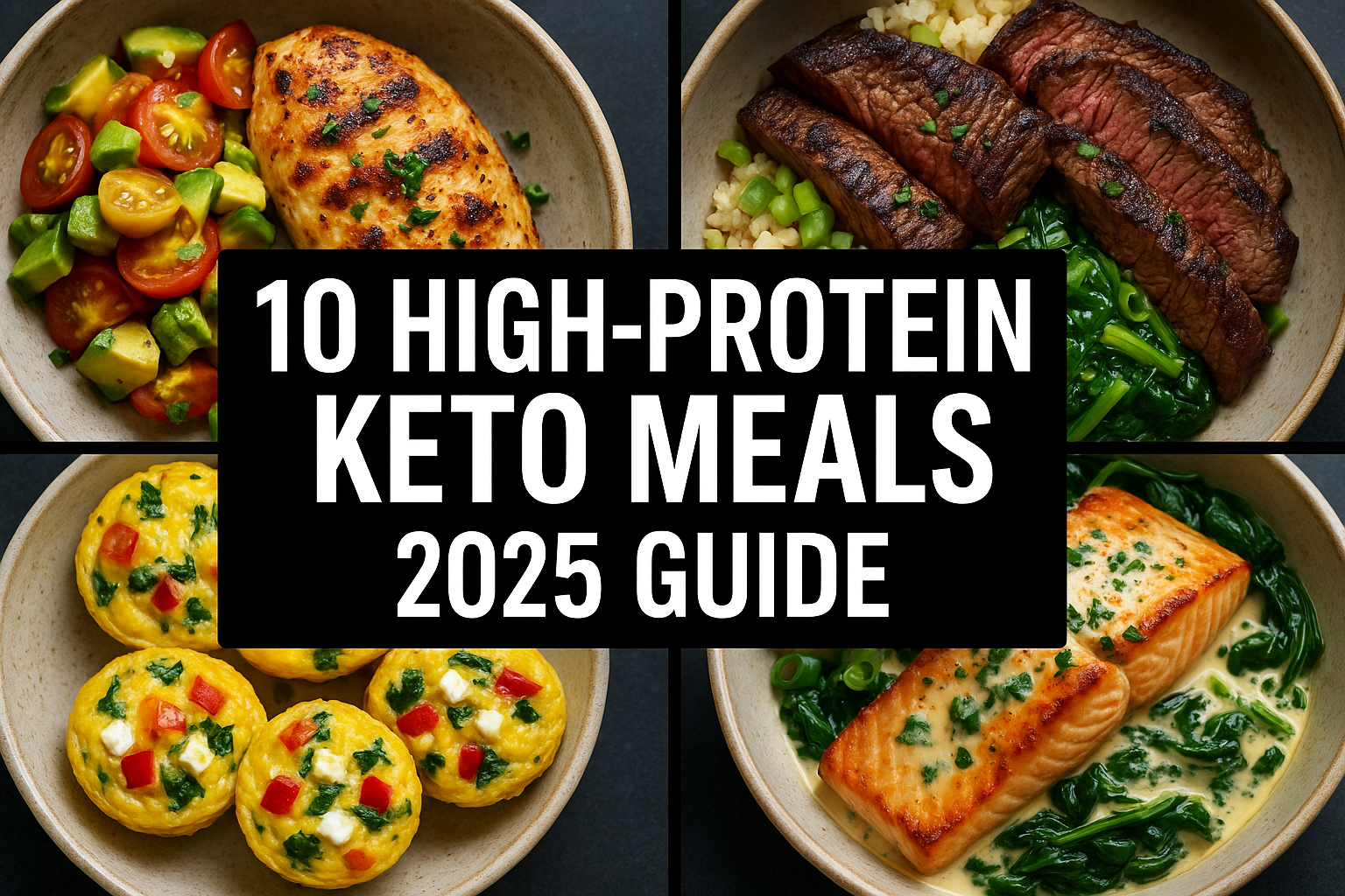 10 High Protein Keto Meals That Burn Fat Fast (2025 Guide)