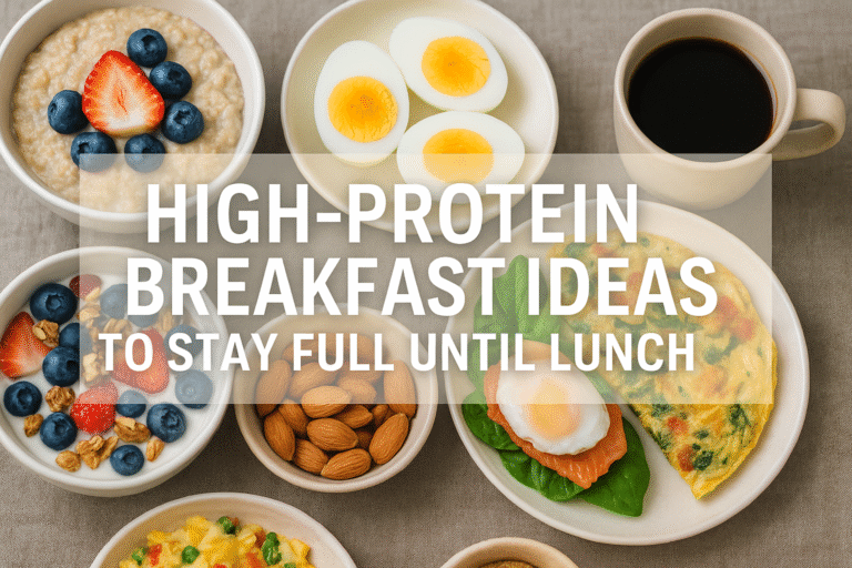 High-Protein Breakfast Ideas to Stay Full Until Lunch